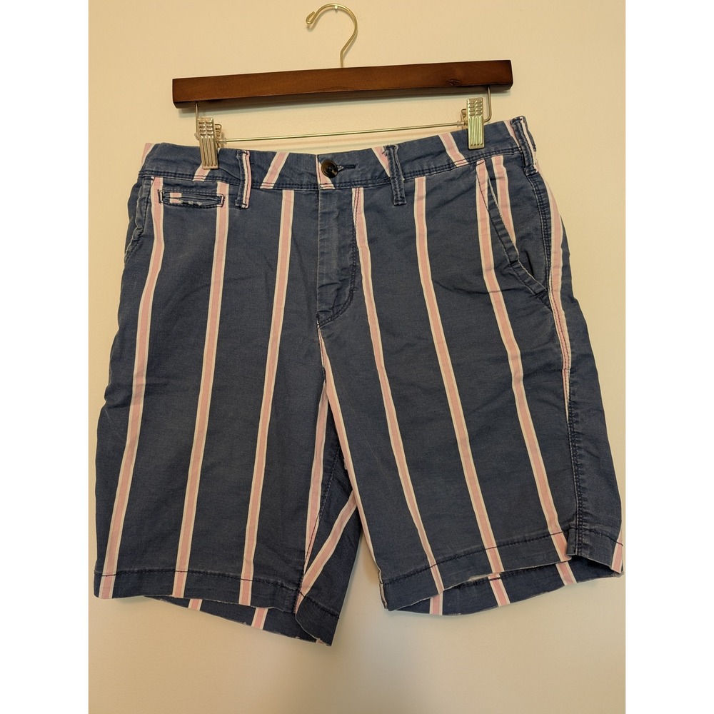 American Eagle Ne(x)t Level Flex Chino Shorts Blue Mens Slim (fits 32x8)